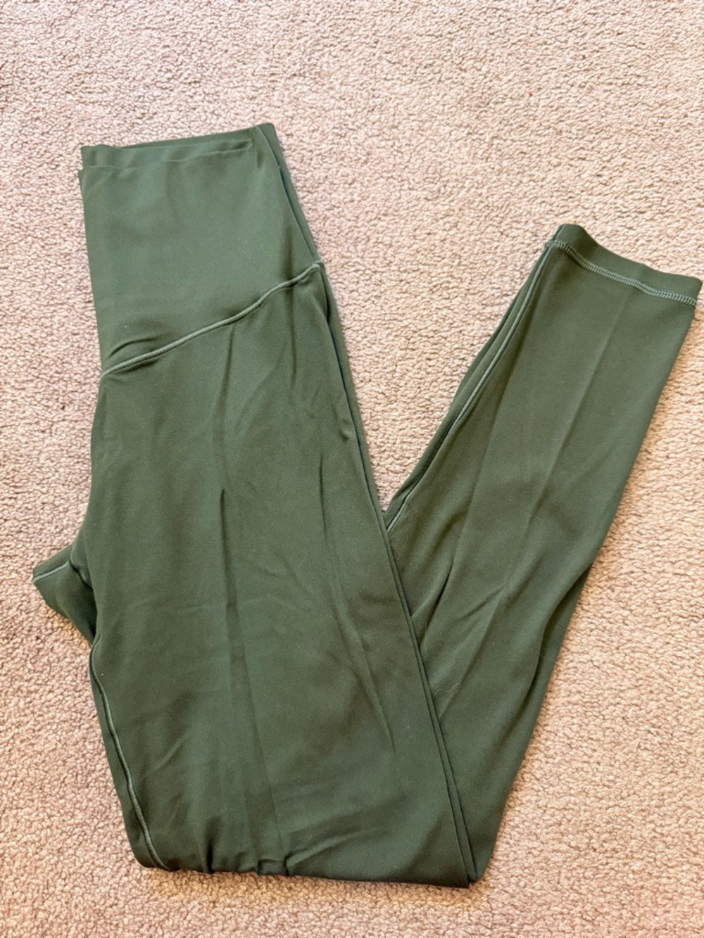 aerie Olive Green High-Rise Leggings